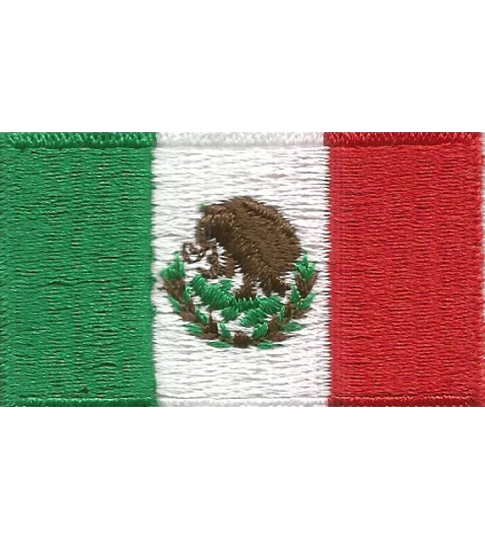 Mexico Flag Patch 1.5 x 2.5