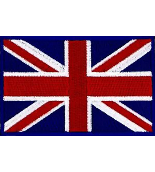 United Kingdom 1 Flag Patch 1.5 x 2.5