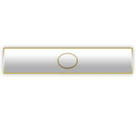 Citation Merit Bar Medal of Honor Award Solid White with Cutout