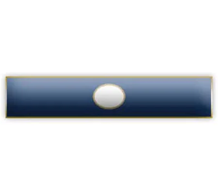 Citation Merit Bar Medal of Honor Award Solid Blue with Cutout
