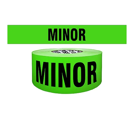 Triage Area Printed Barricade Tape Minor 1000'