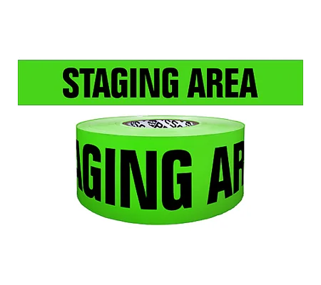 Triage Area Printed Barricade Tape Staging Area 1000'