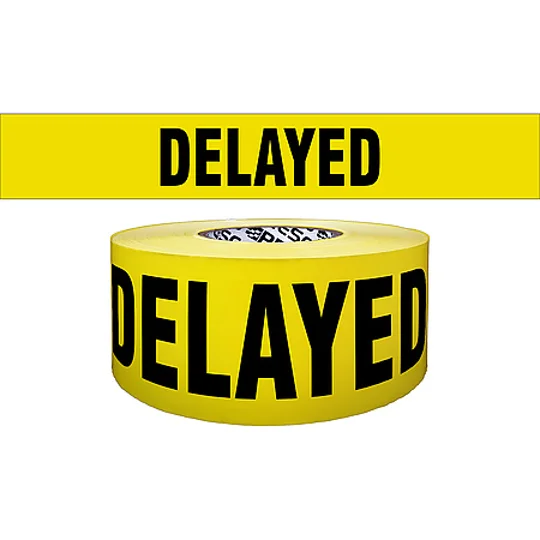Triage Area Printed Barricade Tape Delayed 1000'