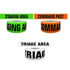 Barricade Command ICS Triage Tape 3