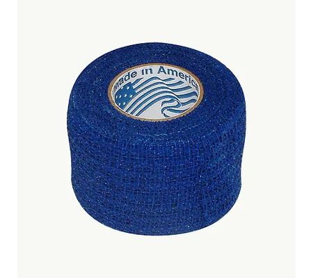 Tool Handle Co-Adhesive Grip Tape 1.5" X 15' Blue