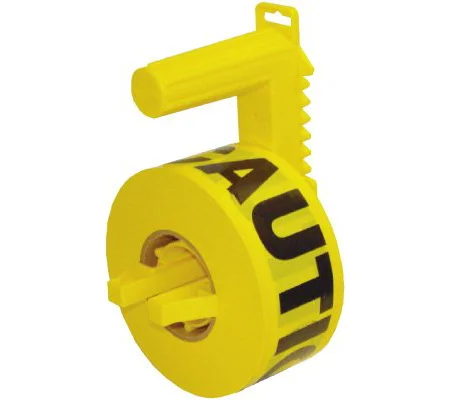 Barricade Tape Dispenser Handheld for up to 1000' Roll