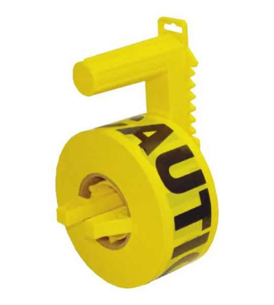 Barricade Tape Dispenser Handheld for up to 1000' Roll