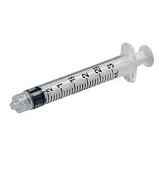 Syringe Empty no Needle Each 3ml 3cc