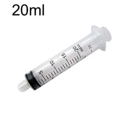 Syringe Empty no Needle Each 20ml 20cc