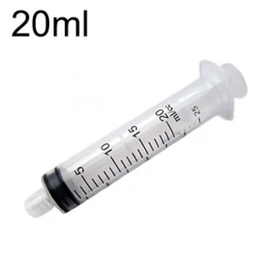 Syringe Empty no Needle Each 20ml 20cc