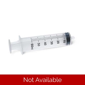 Syringe Empty no Needle Each 60ml 60cc