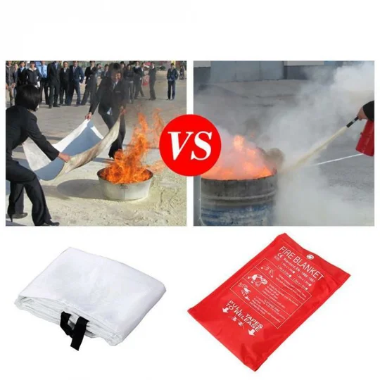 Quick Release Emergency Fire Extinguisher Blanket 3 x 3