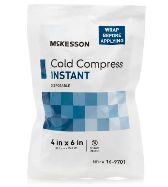 Instant Cold Compress Ice Pack Medi-Pak Disposable 4 X 6