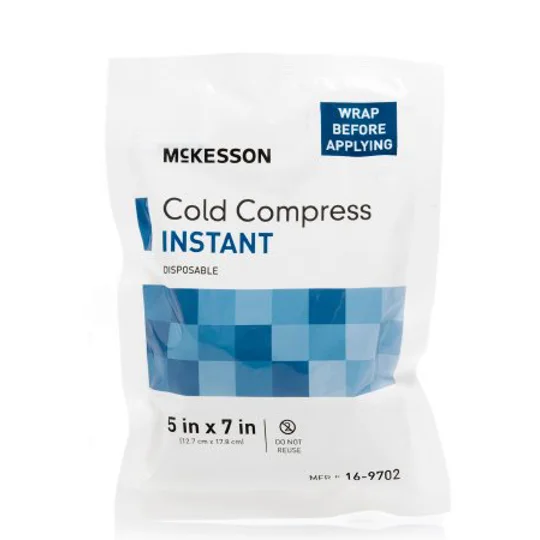 Instant Cold Compress Ice Pack Medi-Pak Disposable 5 X 7
