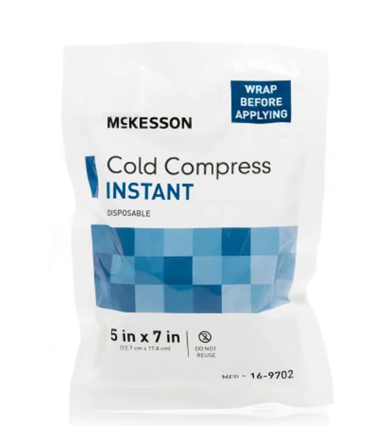 Instant Cold Compress Ice Pack Medi-Pak Disposable 5 X 7