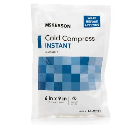 Instant Cold Compress Ice Pack Medi-Pak Disposable 6 X 9