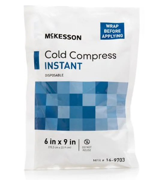 Instant Cold Compress Ice Pack Medi-Pak Disposable 6 X 9
