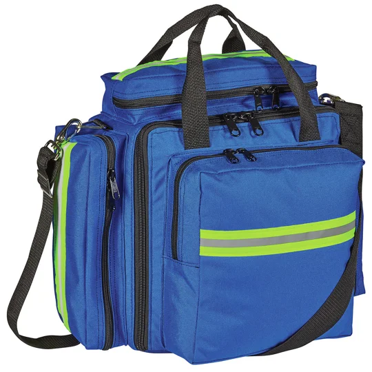 Pediatric ALS Broselow Bag with Color Coded Inserts Filled Stocked