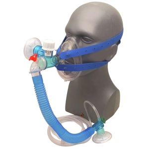 Rescuer Disposable Emergency CPAP Device Mask Large Adult ..