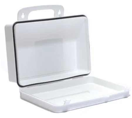 First Aid Kit Box Plastic Case 10 5 x 8 Empty