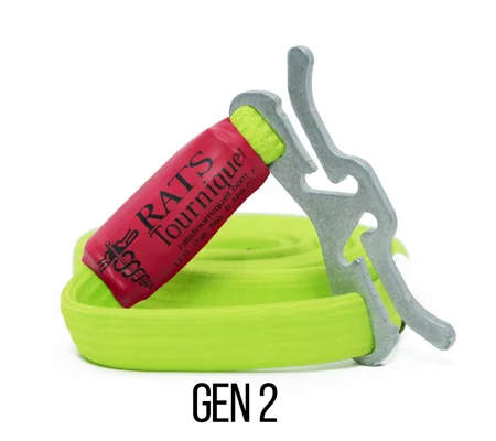 OEM R A T S RATS Rapid Application Tourniquet Tactical High Viz Green