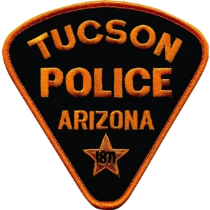 AZ Arizona State Tuscon Police Department Shoulder Patch