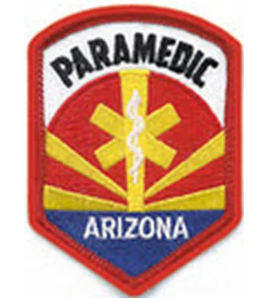 AZ Arizona State Certified Paramedic Patch