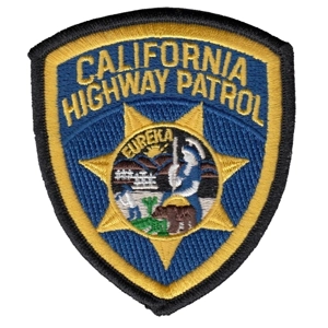 CA California Highway Patrol State Patch Small