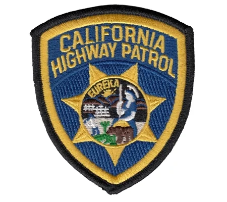 CA California Highway Patrol State Patch Small