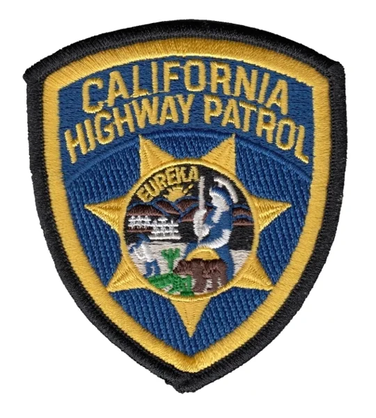 CA California Highway Patrol State Patch Small