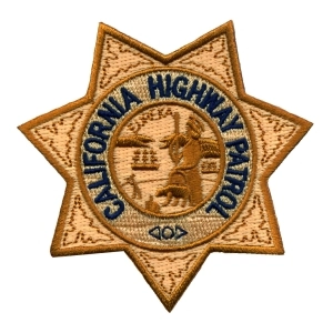 CA California Highway Patrol State Badge Patch