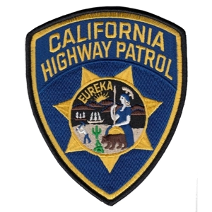 CA California Highway Patrol State Shoulder Patch