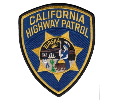 CA California Highway Patrol State Shoulder Patch