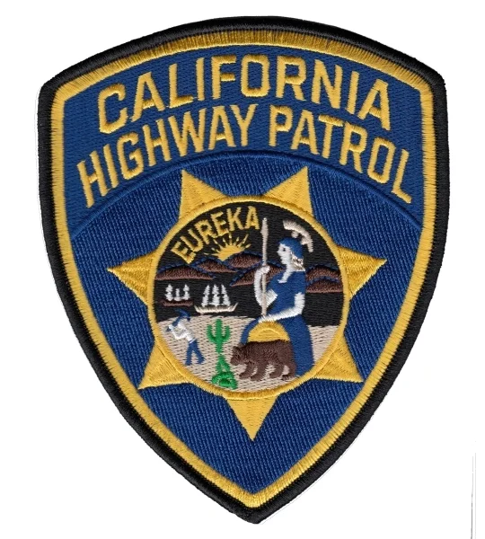 CA California Highway Patrol State Shoulder Patch