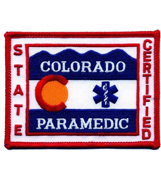 CO Colorado State EMT Emergency Medical Paramedic Patch