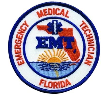 FL Florida EMT Emergency Medical Technician Patch