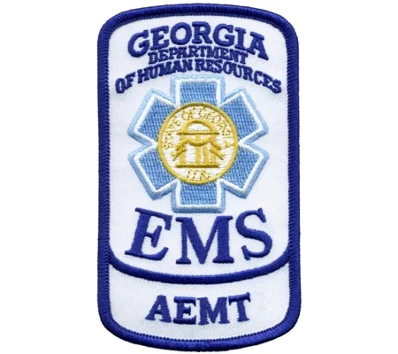 GA Georgia AEMT Advanced Emergency Medical Shoulder Patch
