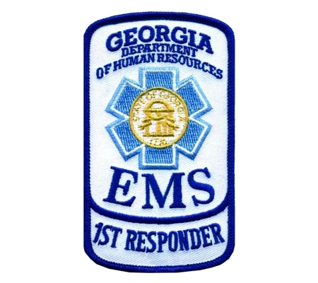 GA Georgia 1st First Responder Medical Shoulder Patch