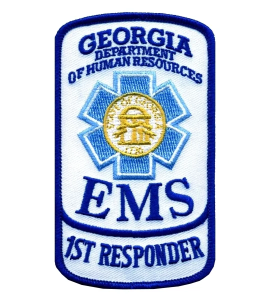 GA Georgia 1st First Responder Medical Shoulder Patch