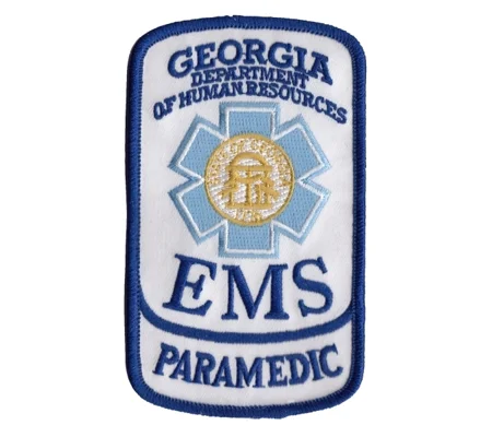 GA Georgia Paramedic Medical Shoulder Patch