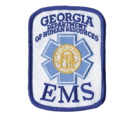 GA Georgia EMS Emergency Medical Services Shoulder Patch