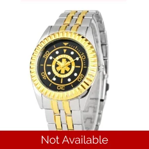 Stainless Steel Quartz Watch Emergency Medical Technician Black