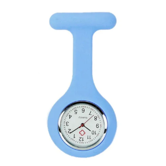 Silicone Band Fashion Nurse Scrub Watch Medical Pocket Ceil