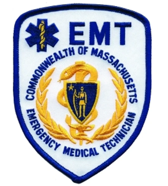 MA Massachusetts State EMT Emergency Medical Shoulder Patch