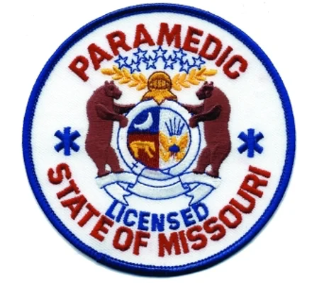 MO Missouri State EMT Emergency Paramedic Licensed Patch