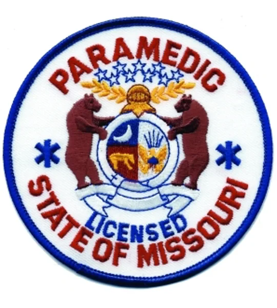 MO Missouri State EMT Emergency Paramedic Licensed Patch