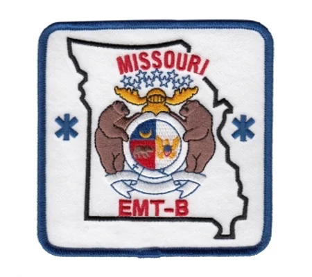 MO Missouri State EMT Emergency Medical Technician Shoulder Patch