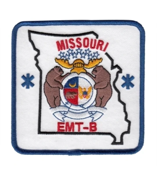 MO Missouri State EMT Emergency Medical Technician Shoulder Patch