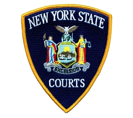 NY New York State Courts Shoulder Patch