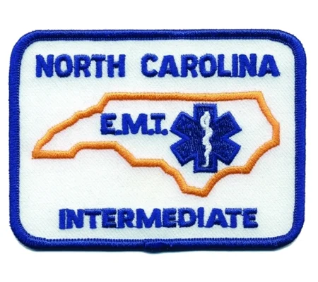 NC North Carolina Emergency Medical Intermediate Shoulder Patch